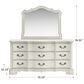 Millenium Arlendyne 9-Drawer Dresser and Mirror in Antique White, , large