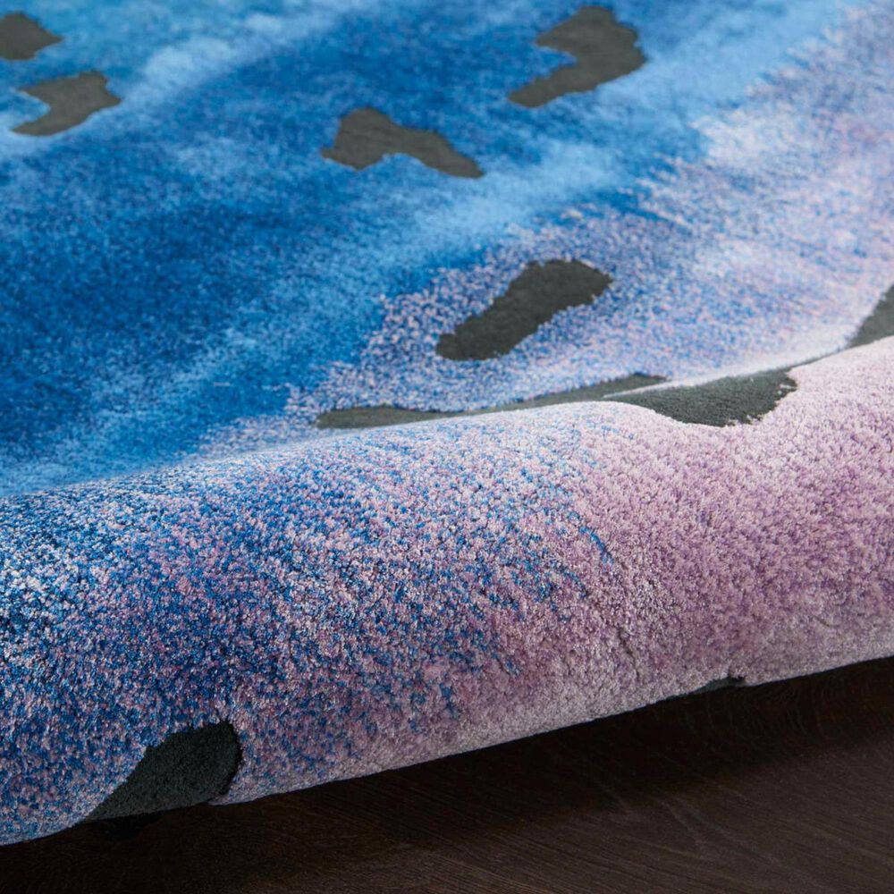 Nourison Prismatic 7&#39;9&quot; x 9&#39;9&quot; Black and Multicolor Area Rug, , large