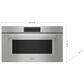 Wolf Appliances 1.6 Cu. Ft. M Series Professional Drop-Down Door Speed Oven in Stainless Steel, , large