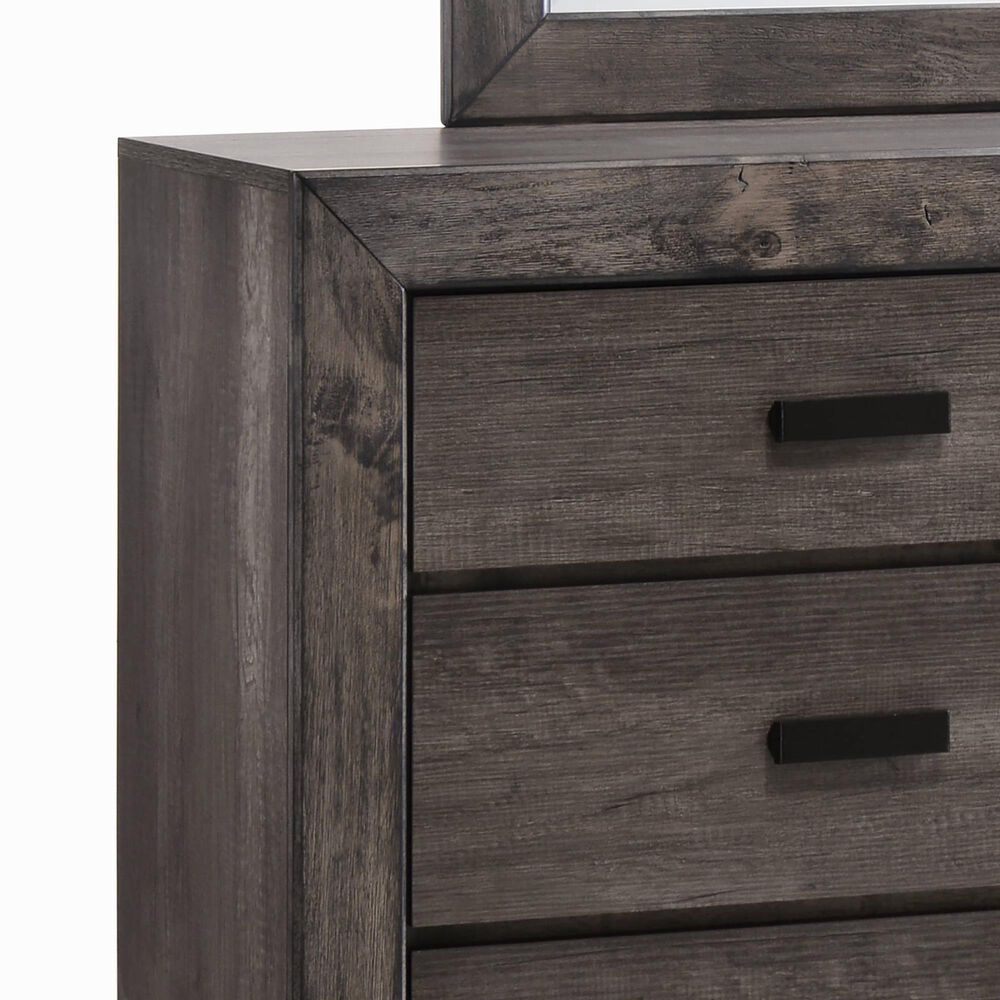 Mayberry Hill Nathan 5-Piece Full Bedroom Set in Gray Oak, , large
