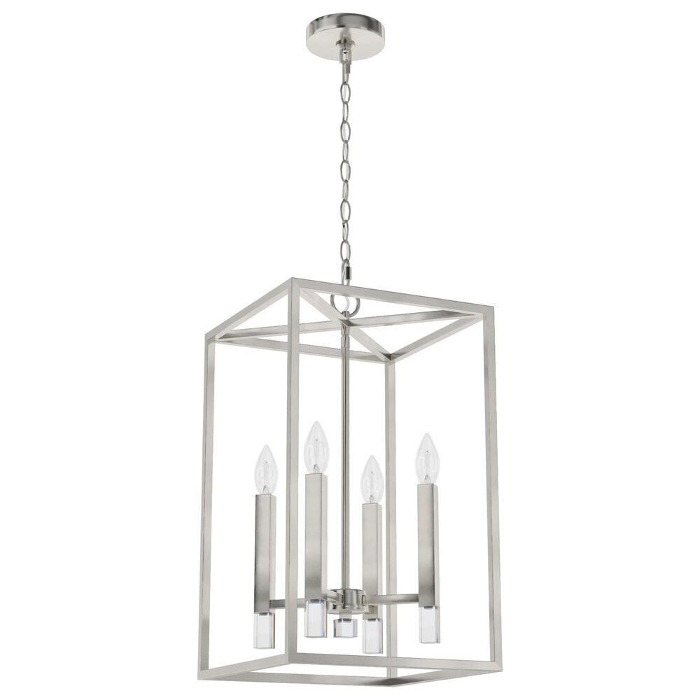 Hunter Sunjai 13" 4-Light Pendant in Brushed Nickel, , large