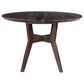 FURNITURE CONNECTION Fall River and Castor 4-Piece Round Dinning Set in Black Walnut, , large