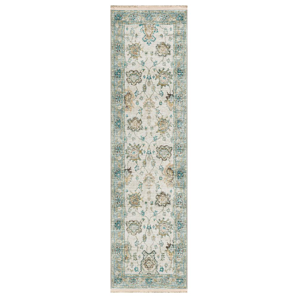 Dalyn Rug Company Marbella MB6 2"3" x 7"6" Ivory Runner, , large