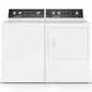 Speed Queen 3.2 Cu. Ft. Top Load Washer and 7.0 Cu. Ft. Front Load Gas Dryer Laundry Pair with 6-Preset Cycles in White, , large