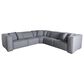 Bernhardt Claire 5-Piece Power Symmetrical Motion Sectional in Blue, , large
