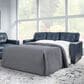 Ashley Santorine Stationary Queen Sofa Sleeper in Ocean, , large