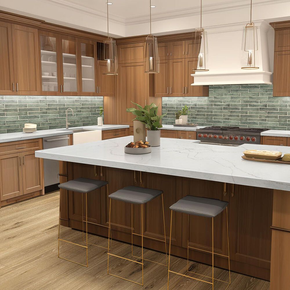 NFM Custom Countertops Calacatta Prado 3cm Quartz Countertop, , large