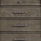 Mayberry Hill Kings Court 6-Drawer Chest in Grey, , large