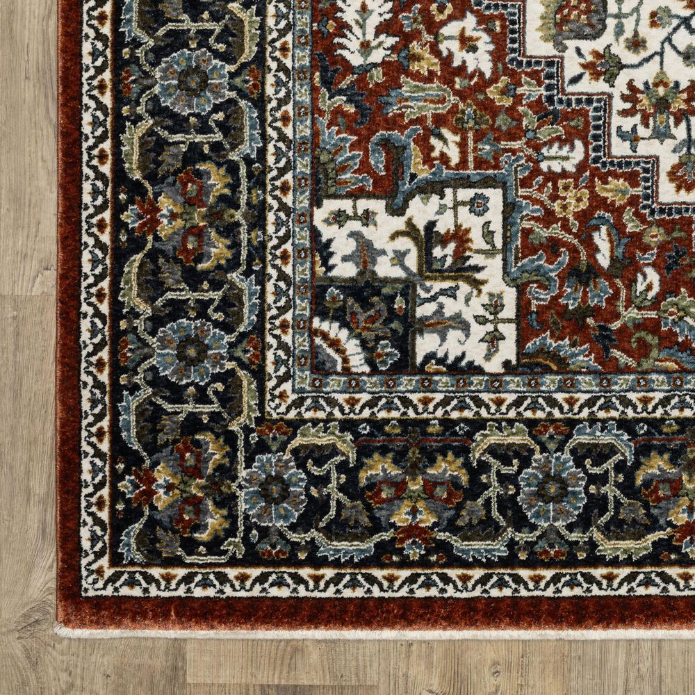 Oriental Weavers Vivian VI06A 2&#39;3&quot; x 7&#39;6&quot; Red Runner, , large
