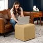 Jaxx Monroe Small Ottoman in Wheat Gold, , large