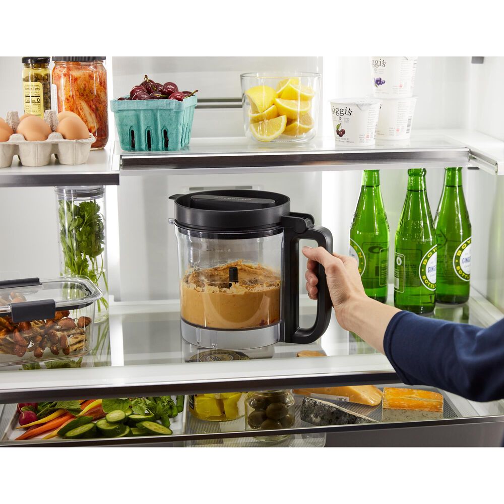 KitchenAid 9 Cup Food Processor in Black Matte, , large