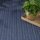 Nourison Horizon HOZ02 Navy 6" x 9" Indoor/Outdoor Area Rug, , large