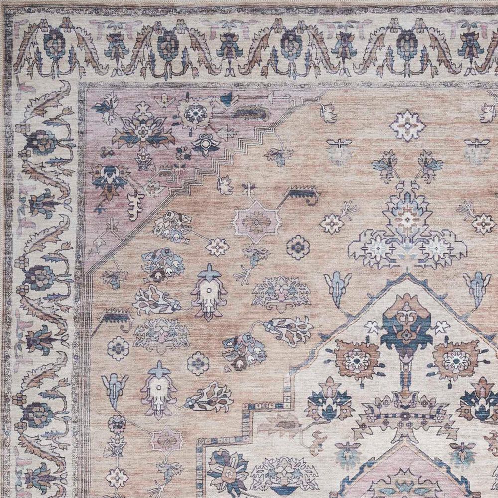 Nourison Grand Washables 2&#39; x 4&#39; Beige and Multicolor Area Rug, , large