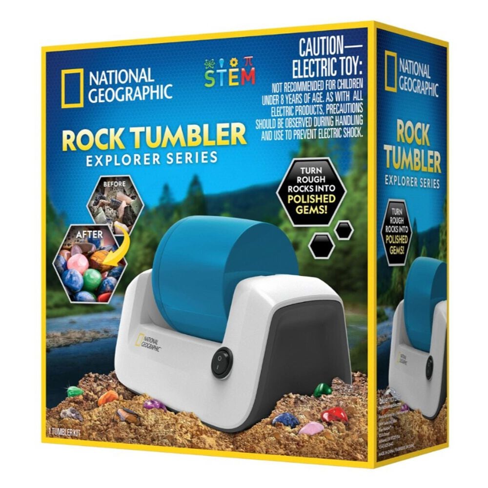 National Geographic Explorer Series Rock Tumbler Science Set in Multicolor, , large