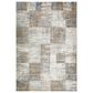 Surya Avellino 2" x 2"11" Light Beige, Tan, Light Gray, Gray and Deep Teal Area Rug, , large