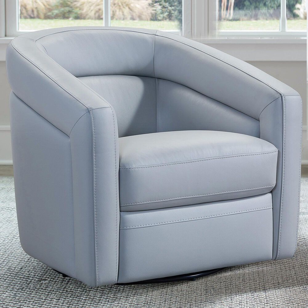 Blue River Desi Swivel Chair in Dove Gray, , large