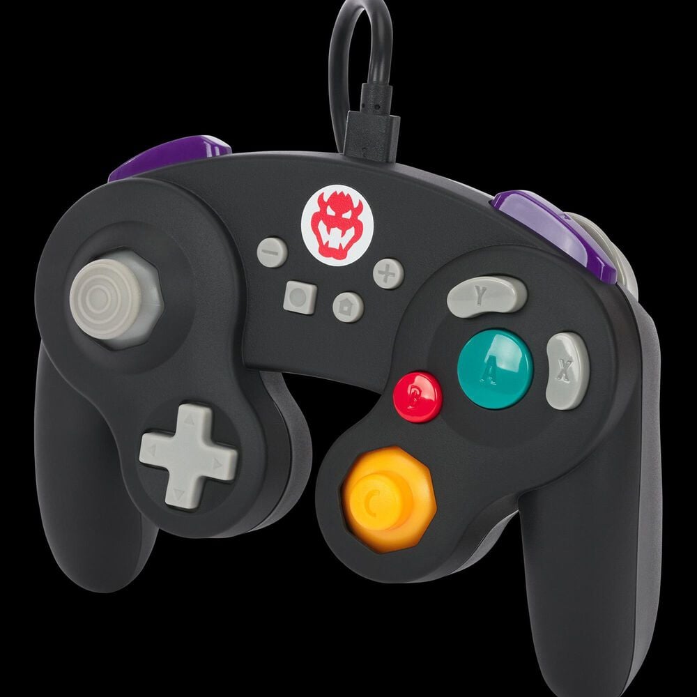 Surge GameCube Style Wired Controller for Nintendo Switch in Bowser, , large