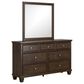 Ashley Danabrin 3-Piece Queen Panel Bed Set in Brownish Cherry, , large