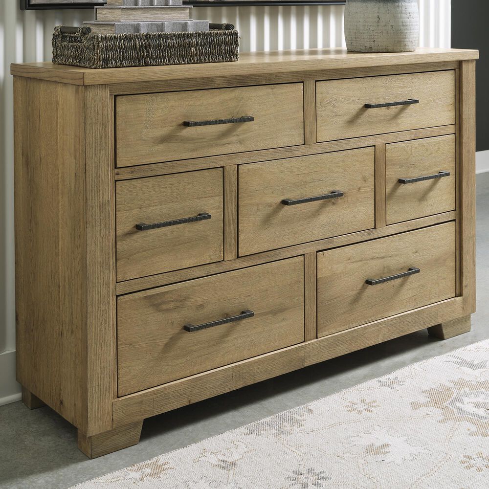 Ashley Galliden Dresser in Light Brown, , large