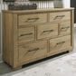 Ashley Galliden Dresser in Light Brown, , large