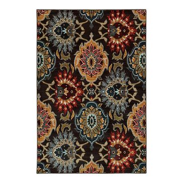 Oriental Weavers Sedona 6369D 1"10 x 3" Charcoal Scatter Rug, , large