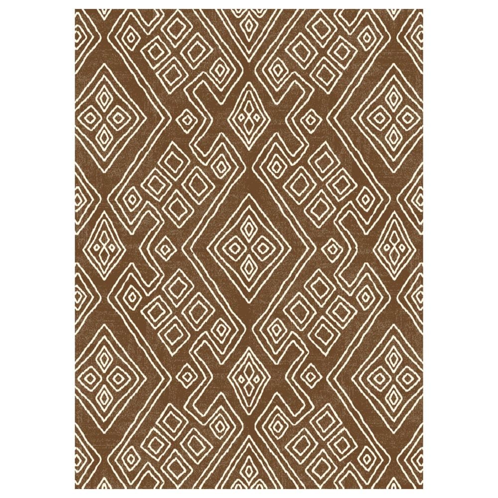 Balta Rugs Fourie Moroccan Diamond 5"3" x 7" Brown Area Rug, , large