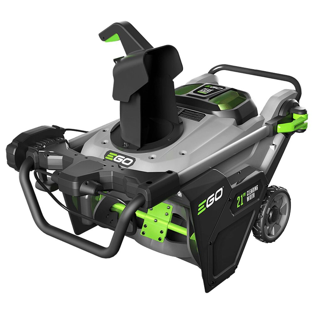 EGO 21&quot; Dual Port Snow Blower Kit with Peak Power with Peak Power Two 5.0Ah Batteries and Charger Included, , large