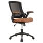 Rta Products Llc Mid-Back Mesh Task Office Chair with Height Adjustable Arms in Brown, , large