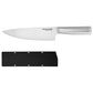 KitchenAid Gourmet 8" Chef Knife with Blade Cover in Stainless Steel, , large