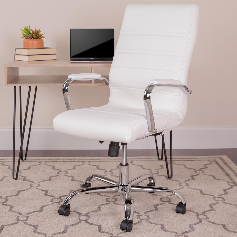 Flash Furniture Office Chair in White, , large