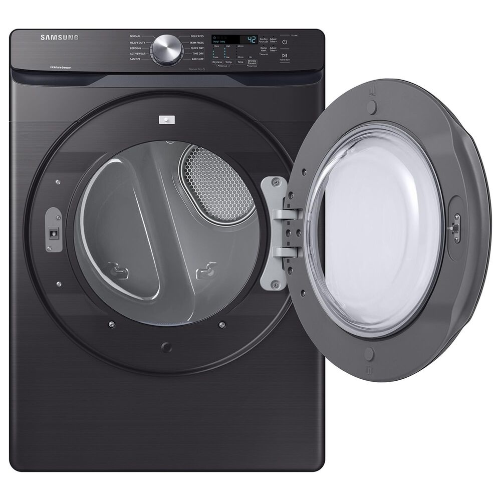 Samsung 4.5 Cu. Ft. Front Load Washer and 7.5 Cu. Ft. Electric Dryer Laundry Pair in Black, , large