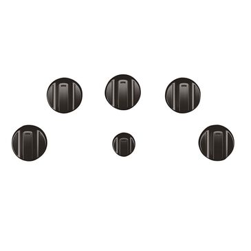 Cafe Electric Cooktop Knob in Brushed Black, , large