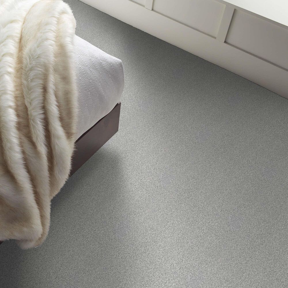 Shaw Tonal Comfort II Carpet in Polished Silver, , large