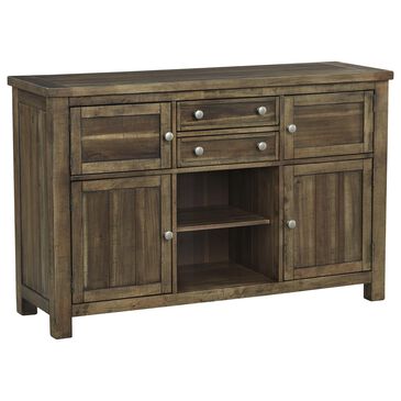 Signature Design by Ashley Moriville Dining Server in Grayish Brown, , large