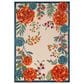 Nourison Aloha ALH32 Ivory and Multicolor 3"6" x 5"6" Indoor/Outdoor Area Rug, , large