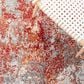 Safavieh Aston 8" x 10" Red and Grey Area Rug, , large