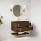 James Martin Allamari 36" Single Bathroom Vanity in Sable with 3 cm Phantome Eclos Top and Rectangular Sink, , large