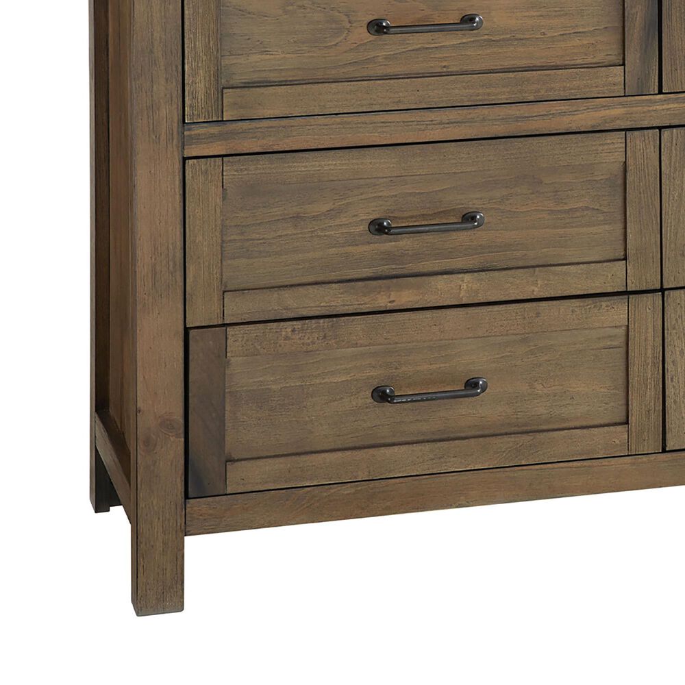 Eastern Shore Westfield 6-Drawer Dresser in Harvest Brown, , large