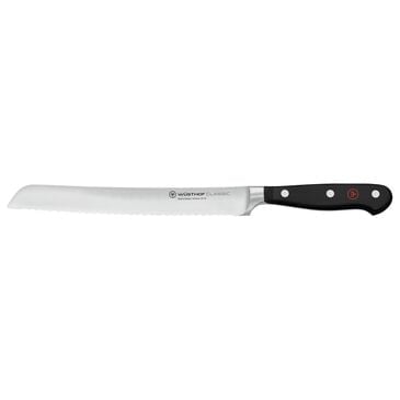 Wusthof Classic 8" Bread Knife in Stainless Steel and Black, , large