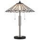 Cal Lighting Muirfield Tiffany Table Lamp in Bronze, , large