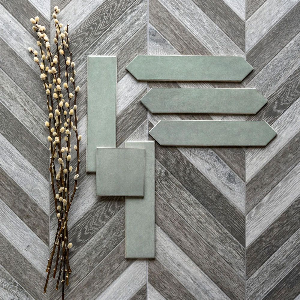 MS International Renzo Jade 3&quot; x 12&quot; Ceramic Tile, , large