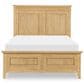 St Claire Home Today"s Traditions Full Platform Panel Bed in Natural Oak, , large