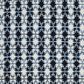Safavieh Montauk Southwestern 4" x 6" Ivory, Blue and Black Area Rug, , large