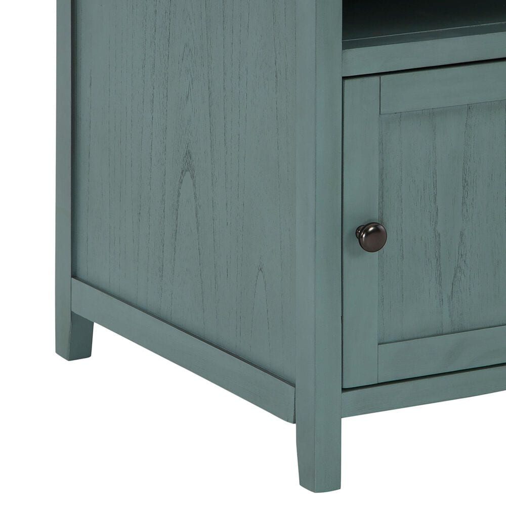 Ashley Treytown Chairside End Table in Teal, , large