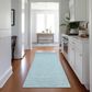 Dalyn Rug Company Laidley 2"3" x 12" Sky Blue Indoor/Outdoor Runner, , large