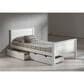 Timberlake Harmony Twin Storage Bed in White, , large