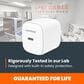 Ventev 45W Ultrafast USB-C Mini Wall Charger in White, , large
