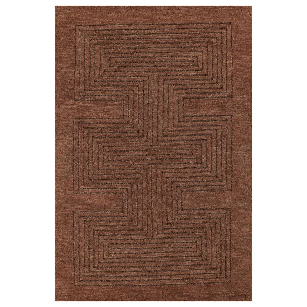 Momeni Simba 2" x 3" Copper Area Rug, , large