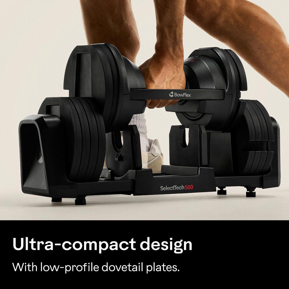 BowFlex SelectTech 560 Dumbbell in Black (Set of 2), , large