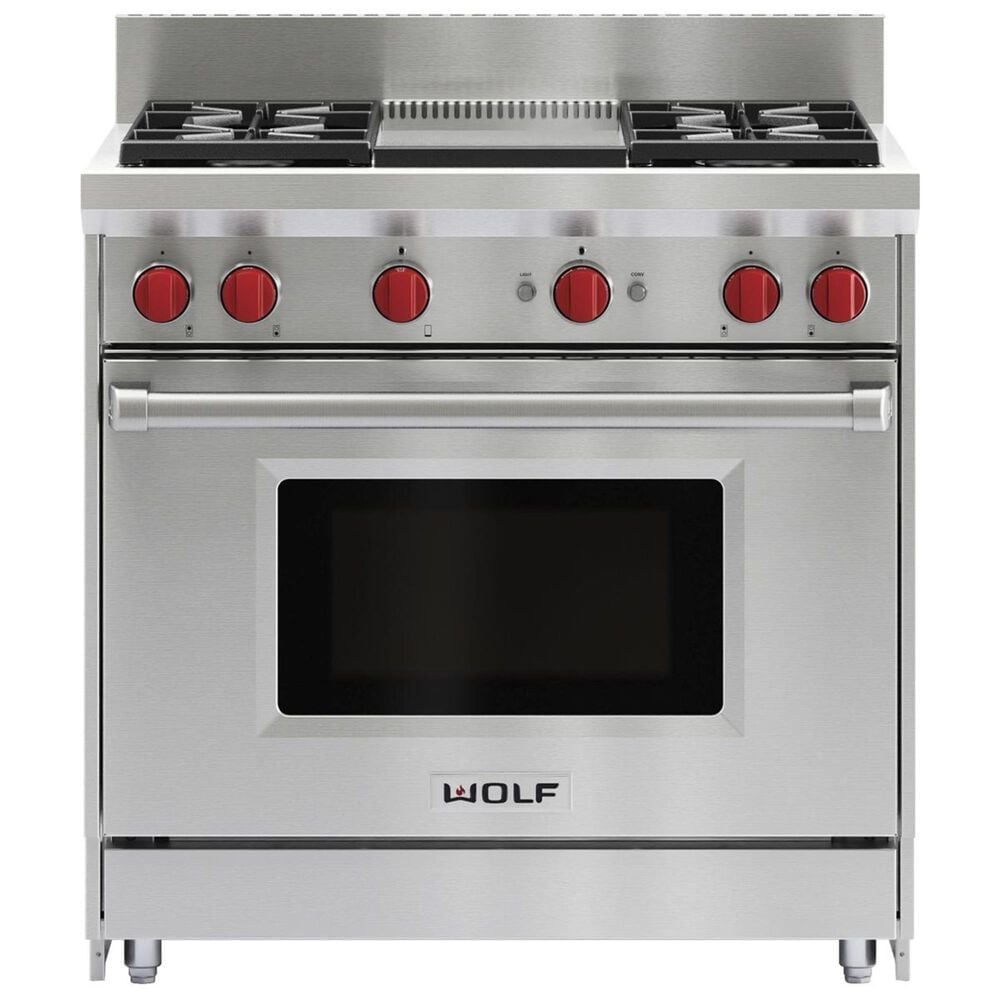 Wolf 5.5 Cu. Ft. Freestanding Gas Range, , large